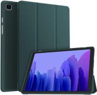 📱 soke samsung galaxy tab a7 10.4 case 2020 - shockproof lightweight smart cover, dark green logo