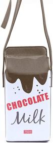 img 2 attached to 🍉 Девочки LUI SUI Фруктовая кросс-боди сумка - стильные женские кошельки-сумки для телефона на плечо