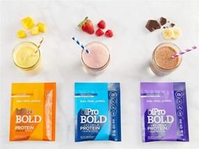 img 2 attached to 🥛 BiPro Bold Milk & Whey Protein Powder Isolate - Chocolate Milkshake, 2 lbs. No Added Sugar. Suitable for Lactose Intolerance, Gluten-Free. Contains Prebiotic Fiber.