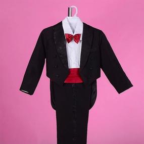 img 2 attached to Lito Angels Classic Tuxedo Wedding Boys' Clothing in Suits & Sport Coats