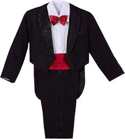 img 4 attached to Lito Angels Classic Tuxedo Wedding Boys' Clothing in Suits & Sport Coats