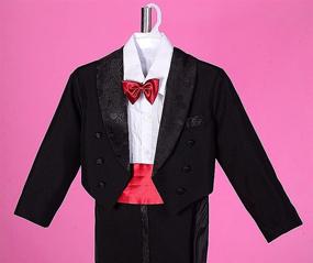 img 3 attached to Lito Angels Classic Tuxedo Wedding Boys' Clothing in Suits & Sport Coats