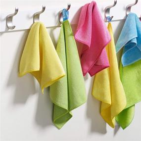 img 3 attached to 🧼 Long-Lasting E-Cloth General Purpose Microfiber Cleaning Cloth: 300 Wash Guarantee, Assorted Colors, 4 Pack
