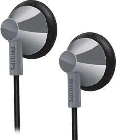 img 2 attached to 🎧 Philips SHE2100GY/28 In-Ear Headphones - Gray: Immersive Audio with Sleek Gray Design