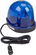 wolo (3205-b) emergency 1 rotating emergency warning light - blue lens logo