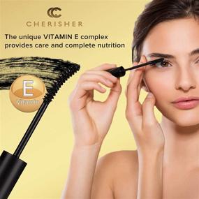 img 2 attached to 👀 Hypoallergenic Cherish Mascara: Lengthen, Volumize, and Care for Sensitive Eyes with Vitamin E, Gluten Free