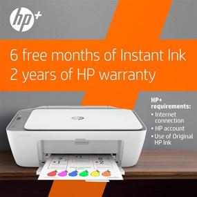 img 2 attached to Enhanced Productivity and Savings: HP DeskJet 2755e Wireless All-in-One Printer with 6 Months Free Instant Ink