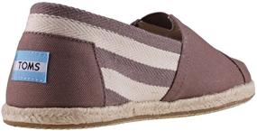 img 3 attached to TOMS University Classics Black Stripe Men's Shoes