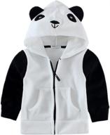 👦 black littlespring toddler fleece hoodie for boys' clothing logo