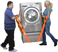 🏋️ achieve pro-level furniture and appliance lifting with forearm forklift 2-person moving straps - carry up to 800 lbs. safely and effortlessly! logo