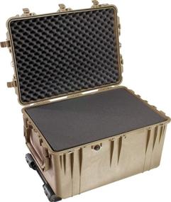 img 3 attached to 📷 Pelican 1660 Camera Case: Enhanced Protection For Your Gear in Desert Tan (Model: 1660-020-190)