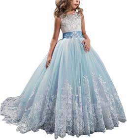 img 4 attached to Princess Girls Pageant Dresses for WDE | Girls' Clothing Dresses