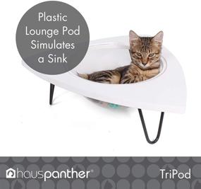 img 3 attached to 🐱 Hauspanther Tripod - Cat Lounge Pod by Primetime Petz: Elevated SEO-Optimized Pet Product