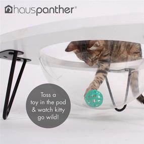 img 1 attached to 🐱 Hauspanther Tripod - Cat Lounge Pod by Primetime Petz: Elevated SEO-Optimized Pet Product