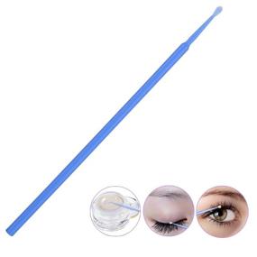 img 2 attached to 💃 Enhance Your Eyelash Extensions with Tbestmax 500 Pcs Micro Applicator Brush Disposable Eye Lashes Mascara Wands