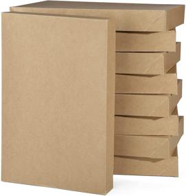 img 4 attached to 10-Pack MESHA Extra Large Cardboard 🎁 Shirt Gift Boxes for Clothing and Presents