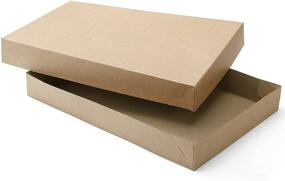 img 3 attached to 10-Pack MESHA Extra Large Cardboard 🎁 Shirt Gift Boxes for Clothing and Presents