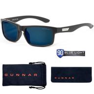 🕶️ gunnar enigma/onyx blue light blocking sunglasses: 90% blue light & sun protection logo