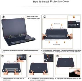 img 2 attached to AQYLQ Compatible With MacBook Retina 12 Inch Map Case(2017 2016 2015 Release A1534)