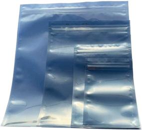 img 4 attached to 📦 Daarcin 40pcs Anti-Static Resealable Bags in 4 Sizes - 8.26x9.45 (21x24cm) with Labels for Hard Drive HDD and Electronic Devices