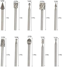 img 3 attached to 🛠️ Carbide Woodworking Engraving Drilling Bit by QLOUNI