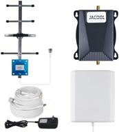 📶 at&t cell phone signal booster for 5g & 4g lte - band 12/17, t-mobile & at&t signal booster, att cell phone booster, at&t cell signal booster - cellular amplifier repeater, att cell extender for home with faster data logo