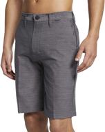 прогулочные шорты hurley mens dri fit cutback логотип