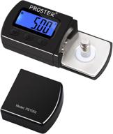 🔧 proster high precision 5g/0.01g turntable stylus force tracking scale for accurate phono cartridge alignment and tone arm pressure gauge with lcd backlight logo
