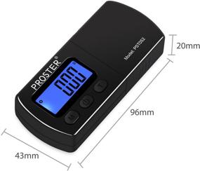 img 1 attached to 🔧 Proster High Precision 5g/0.01g Turntable Stylus Force Tracking Scale for Accurate Phono Cartridge Alignment and Tone Arm Pressure Gauge with LCD Backlight