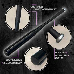 img 3 attached to 🤺 28-Inch KOTIONOK Baseball Bat - Self-Defense Softball Black Bat - Lightweight Aluminum Alloy – Ideal for Home Defense and Kids