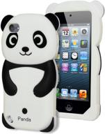 🐼 cute panda ipod touch 7(2019) case by awin - 3d cartoon animal soft silicone rubber case for ipod touch 5/6/7 (panda design) logo