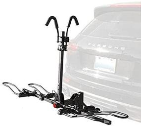 img 2 attached to BV 2-Bike Bicycle Hitch Mount Rack Carrier for Car Truck SUV - Efficient Tray Style Smart Tilting Design (2-Bike Carrier)