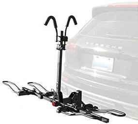 img 1 attached to BV 2-Bike Bicycle Hitch Mount Rack Carrier for Car Truck SUV - Efficient Tray Style Smart Tilting Design (2-Bike Carrier)