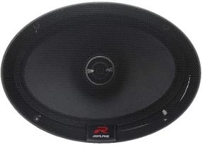 img 2 attached to 💥 Enhance Your Car Audio Experience with Alpine R-S69 R-Series 6x9-inch Coaxial 2-Way Speakers (Pair)