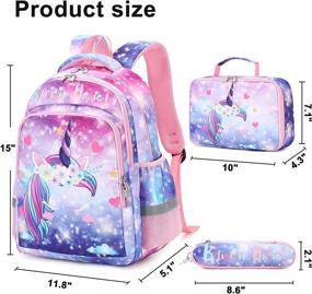 img 1 attached to Рюкзак CAMTOP BookBag Elementary Believe