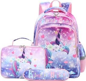 img 4 attached to Рюкзак CAMTOP BookBag Elementary Believe