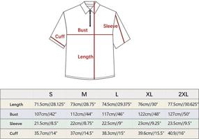 img 1 attached to Atwfo Mens Shirt - Collared Single Sleeve Shirt for Men's Clothing