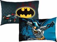 🦇 reversible batman pillowcase - standard size logo