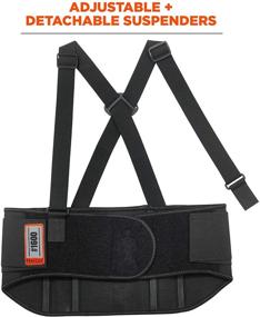 img 2 attached to Ergodyne - 11107 ProFlex 1600 Back Support Brace: Enhanced Mobility and Extended Support for Maximum Comfort in Black