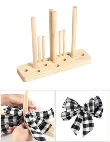img 3 attached to 5-in-1 Multipurpose Bow Maker Tool for Ribbon: Ideal for Wreaths, Halloween Bows & Decorations, Gift Bows, Holiday Crafts
