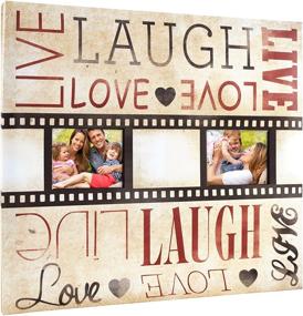 img 3 attached to 📷 MCS MBI 13.5x12.5 Inch Filmstrip Scrapbook Album with 12x12 Inch Pages, Two Photo Openings (860107) - Enhanced SEO