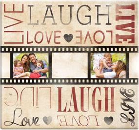 img 4 attached to 📷 MCS MBI 13.5x12.5 Inch Filmstrip Scrapbook Album with 12x12 Inch Pages, Two Photo Openings (860107) - Enhanced SEO