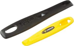 img 3 attached to 🚲 Topeak Shuttle Lever 1.2 Bike Tire Lever, Yellow, Dimensions: 15 x 2.6 x 1.65cm / 5.9" x 1.0" x 0.6