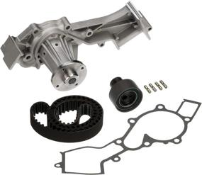 img 1 attached to 🔧 Gates TCKWP249 PowerGrip Premium Kit with Water Pump for Timing Belt Components