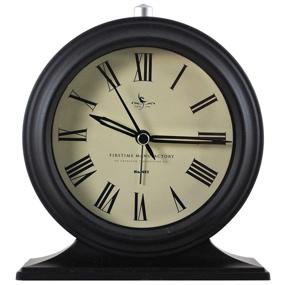 img 3 attached to ⏰ FirsTime & Co. Antolini Tabletop Clock: Stylish 5.5"H x 5"W Black Decor Piece