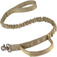 🐕 ironseals tactical dog training bungee leash with quick release buckle and control handle logo