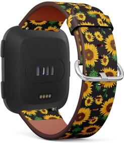 img 2 attached to Ремешок для часов Q Beans, совместимый с Fitbit Versa