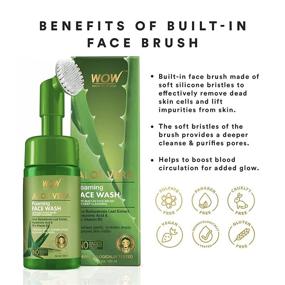 img 3 attached to Aloe Vera Exfoliating Face Brush