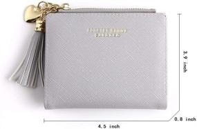 img 3 attached to 👛 Compact Bifold Credit Holder Women's Wallet Handbags & Wallets