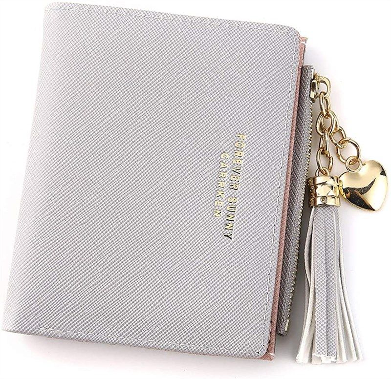 wallet compact bifold credit holder women's handbags & wallets in wallets 标志